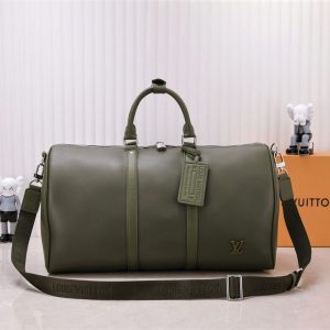Replica Louis Vuitton Aerogram Keepall Bandouliere 50 Travel Bag In Khaki