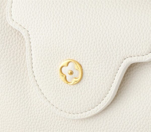 Replica Louis Vuitton Capucines BB Handbag In Quartz White - Image 7