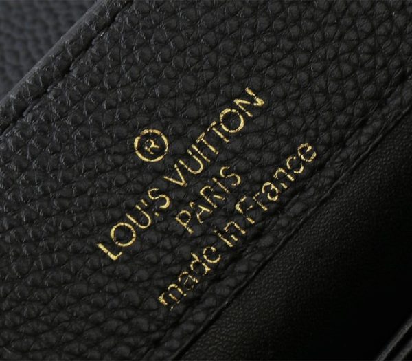 Replica Louis Vuitton Capucines Mini Capucines Handbag In Black - Image 5
