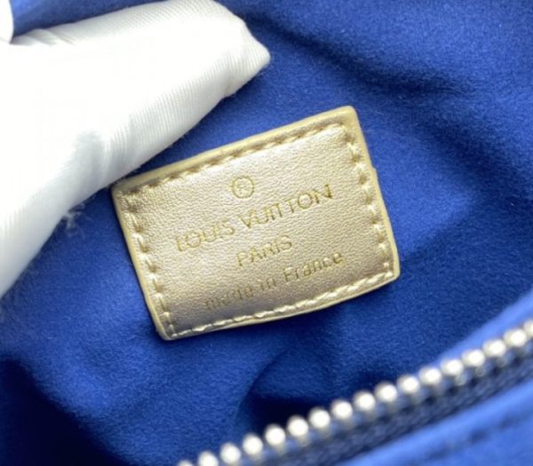 Replica Louis Vuitton Coussin PM Bag In Light Gold With Jacquard Strap - Image 7