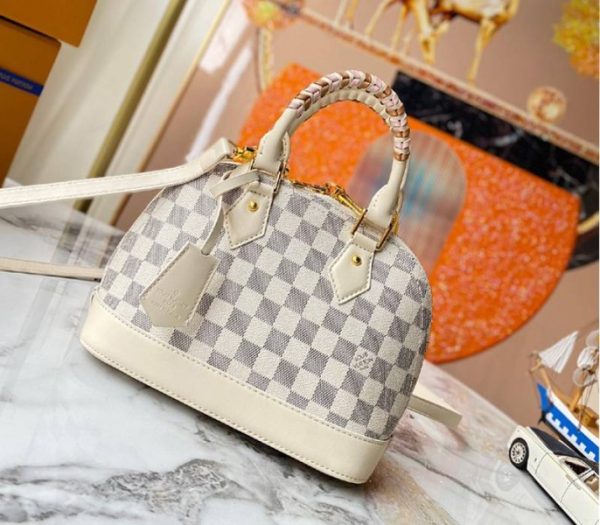 Replica Louis Vuitton Damier Azur Spring 2022 Alma BB Handbag