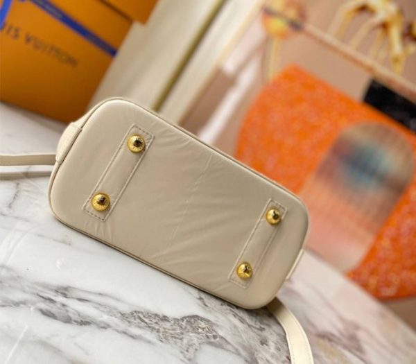Replica Louis Vuitton Damier Azur Spring 2022 Alma BB Handbag - Image 4