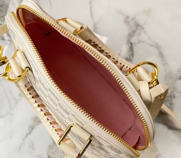 Replica Louis Vuitton Damier Azur Spring 2022 Alma BB Handbag - Image 5