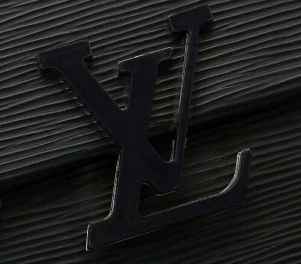 Replica Louis Vuitton Epi Leather Grenelle MM Bag In Black - Image 8