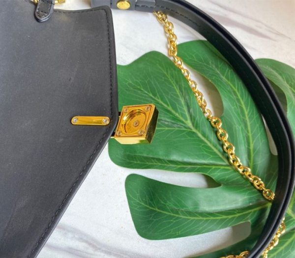 Replica Louis Vuitton Epi Leather Padlock On Strap Bag In Black - Image 6