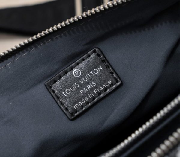 Replica Louis Vuitton Jacquard Denim Coussin PM Bag In Black - Image 6