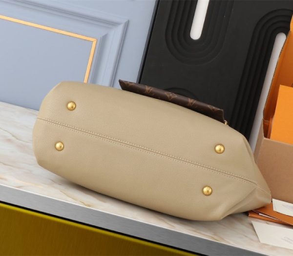 Replica Louis Vuitton Low Key Cabas MM Bag In Galet Gray - Image 3