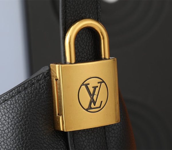 Replica Louis Vuitton Low Key PM Hobo In Black - Image 9
