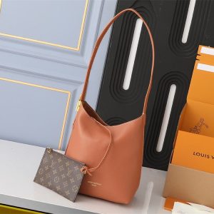 Replica Louis Vuitton Low Key PM Hobo In Cognac Brown