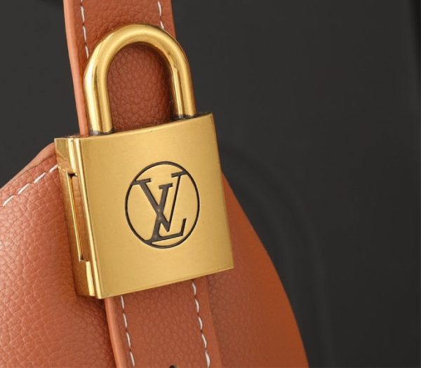Replica Louis Vuitton Low Key PM Hobo In Cognac Brown - Image 9