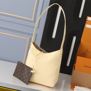 Replica Louis Vuitton Low Key PM Hobo In Urban Yellow