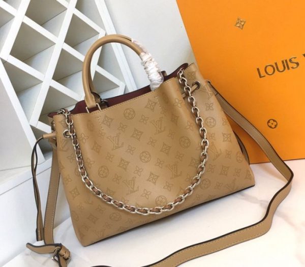 Replica Louis Vuitton Mahina Bella Tote In Arizona Brown - Image 4