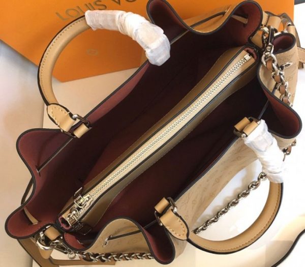 Replica Louis Vuitton Mahina Bella Tote In Arizona Brown - Image 8