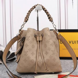 Replica Louis Vuitton Mahina Muria Bag In Galet Gray