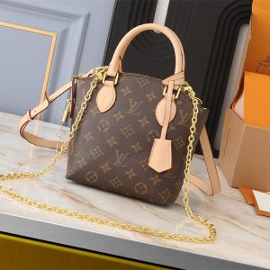 Replica Louis Vuitton Monogram Canvas Lockit BB Bag