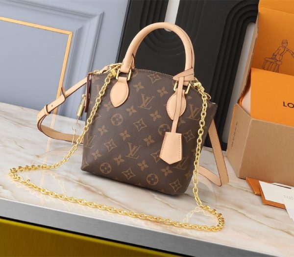 Replica Louis Vuitton Monogram Canvas Lockit BB Bag