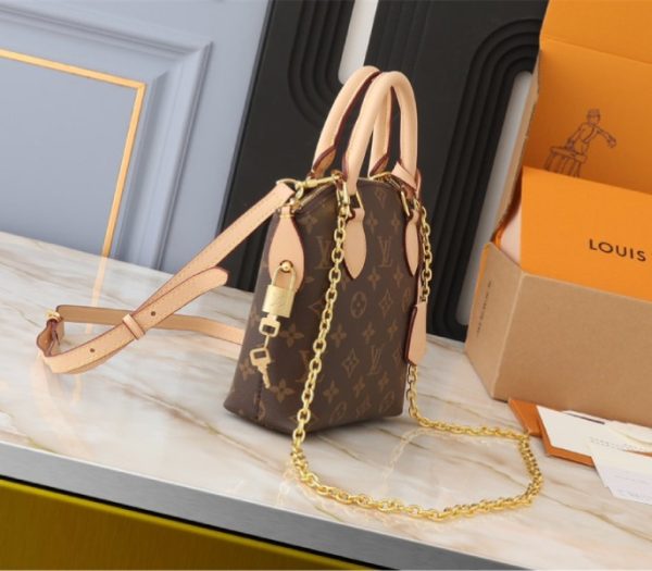 Replica Louis Vuitton Monogram Canvas Lockit BB Bag - Image 3