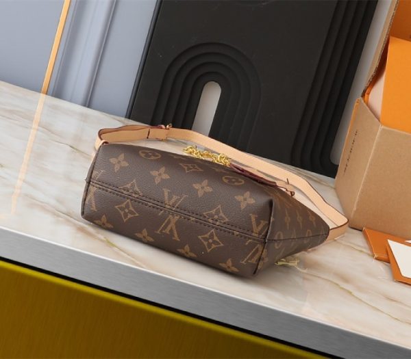 Replica Louis Vuitton Monogram Canvas Lockit BB Bag - Image 4