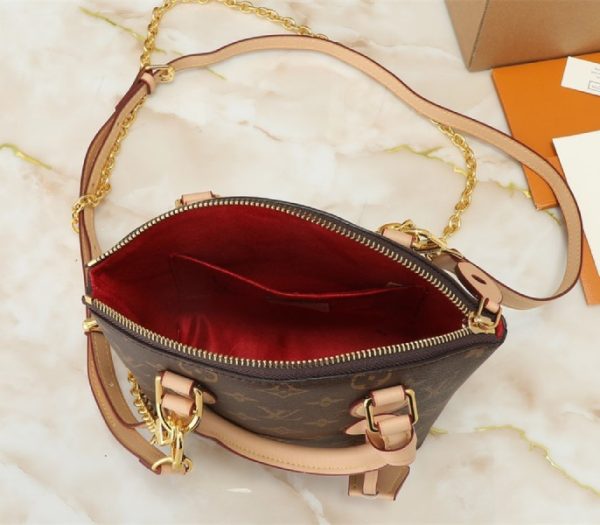 Replica Louis Vuitton Monogram Canvas Lockit BB Bag - Image 5