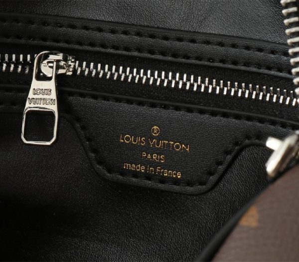 Replica Louis Vuitton Monogram Canvas Soft Speedy 30 Dark Handbag In Black - Image 9