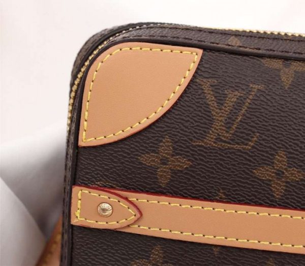 Replica Louis Vuitton Monogram Canvas Soft Trunk Messenger PM Bag - Image 8