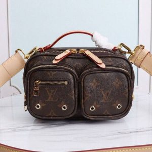 Replica Louis Vuitton Monogram Canvas Utility Bag