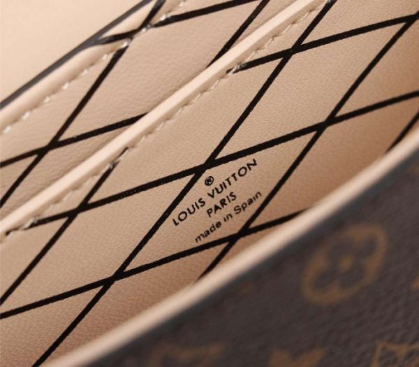 Replica Louis Vuitton Monogram Canvas Vertical Trunk Pochette - Image 6