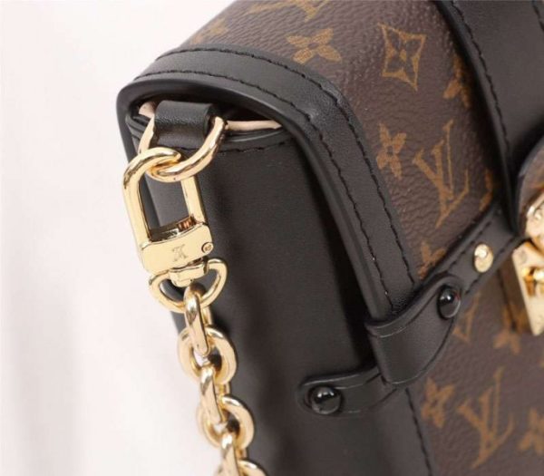 Replica Louis Vuitton Monogram Canvas Vertical Trunk Pochette - Image 8