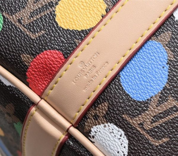Replica Louis Vuitton X YK Monogram Canvas Keepall Bandouliere 45 Travel Bag - Image 9