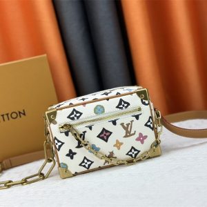 Replica Louis Vuitton Monogram Craggy Mini Soft Trunk In Vanilla