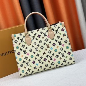 Replica Louis Vuitton Monogram Craggy Onthego MM Tote In Vanilla