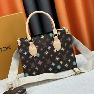 Replica Louis Vuitton Monogram Craggy Onthego PM Tote In Chocolate