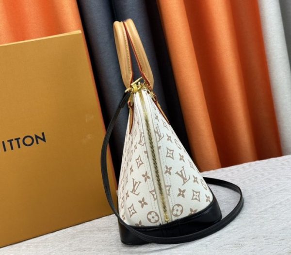 Replica Louis Vuitton Monogram Dune Canvas Alma PM Bag - Image 4