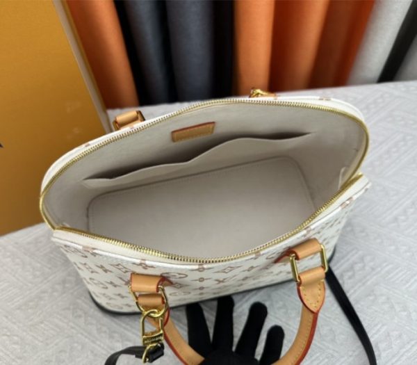 Replica Louis Vuitton Monogram Dune Canvas Alma PM Bag - Image 6
