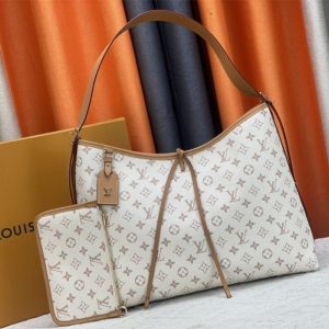 Replica Louis Vuitton Monogram Dune Canvas CarryAll MM Bag