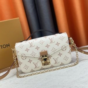 Replica Louis Vuitton Monogram Dune Canvas Metis East West Pochette