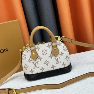 Replica Louis Vuitton Monogram Dune Canvas Nano Alma Bag