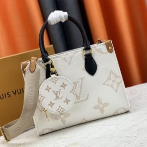 Replica Louis Vuitton Monogram Dune Canvas Onthego PM Tote