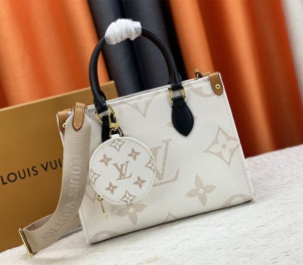 Replica Louis Vuitton Monogram Dune Canvas Onthego PM Tote