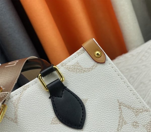 Replica Louis Vuitton Monogram Dune Canvas Onthego PM Tote - Image 8