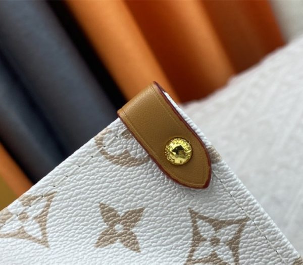 Replica Louis Vuitton Monogram Dune Canvas Onthego PM Tote - Image 9