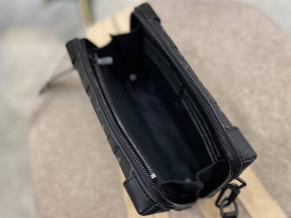 Replica Louis Vuitton Monogram Eclipse Virgil Abloh Wallet Trunk - Image 4