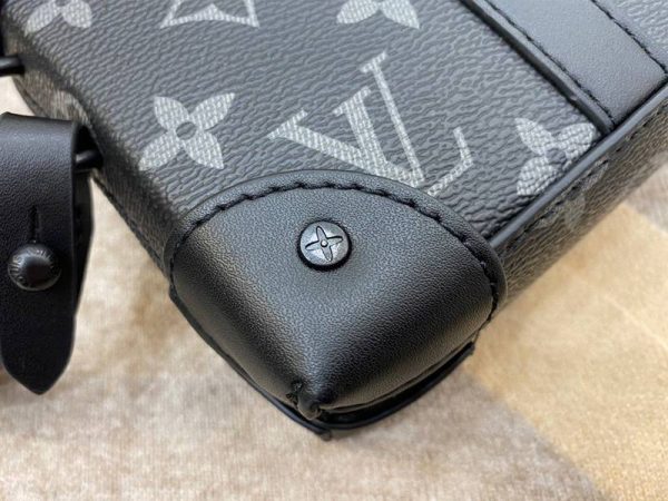 Replica Louis Vuitton Monogram Eclipse Virgil Abloh Wallet Trunk - Image 7