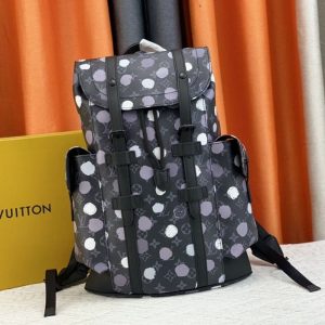 Replica Louis Vuitton X YK Monogram Eclipse Christopher Backpack