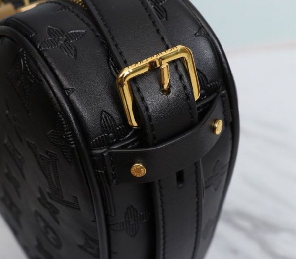 Replica Louis Vuitton Monogram Empreinte Game On Coeur Bag In Black - Image 8