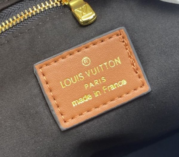 Replica Louis Vuitton Monogram Empreinte Wild At Heart Neverfull MM Tote In Black - Image 6