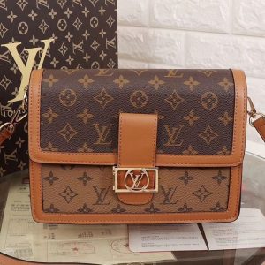Replica Louis Vuitton Monogram Reverse Canvas Dauphine Bag