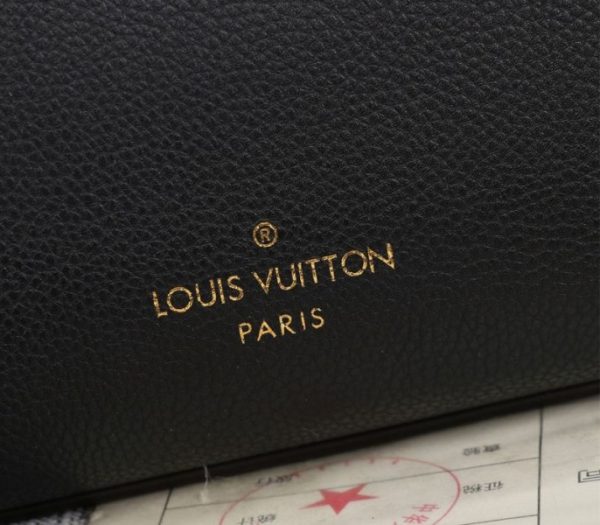 Replica Louis Vuitton On My Side MM Tote In Black - Image 6