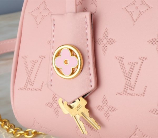 Replica Louis Vuitton Other Leathers Speedy Bandouliere 20 Handbag In Pink Opal - Image 6