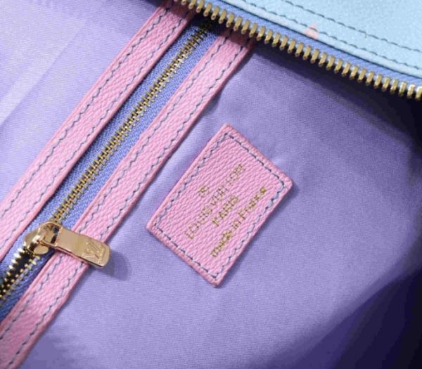 Replica Louis Vuitton Spring 2022 Keepall 45 Luggage In Sunrise Pastel - Image 6